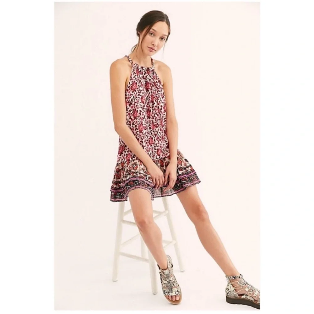 Free People Lyla Mini Dress Size S‎ EUC